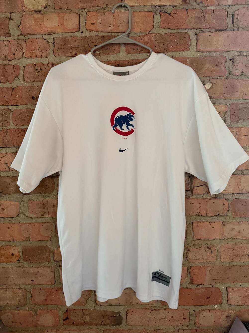 Vintage Chicago Cubs Nike Center Swoosh Authentic Collection Performance T-Shirt